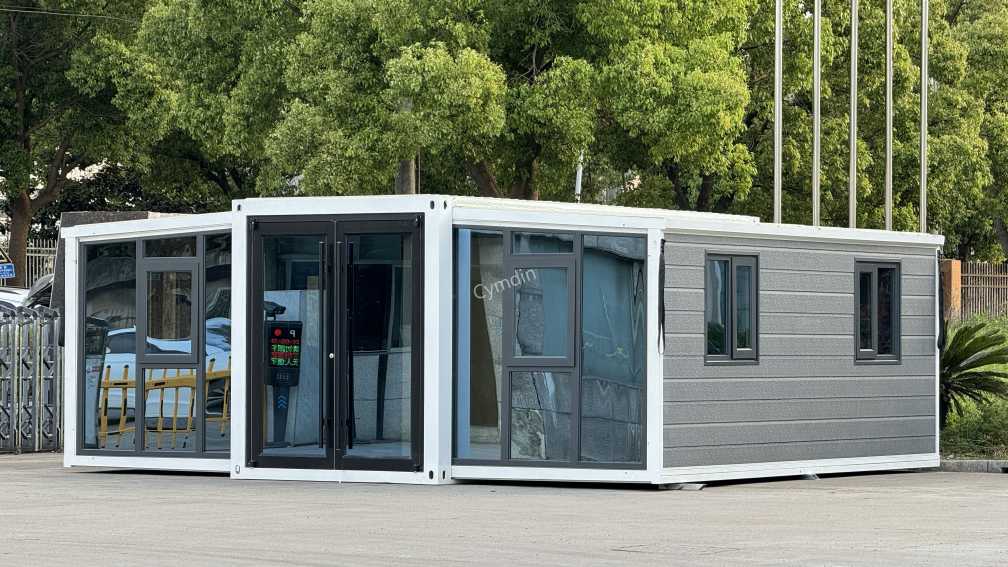 Taitava väliaikainen toimisto kaksinkertainen jatkohuone
