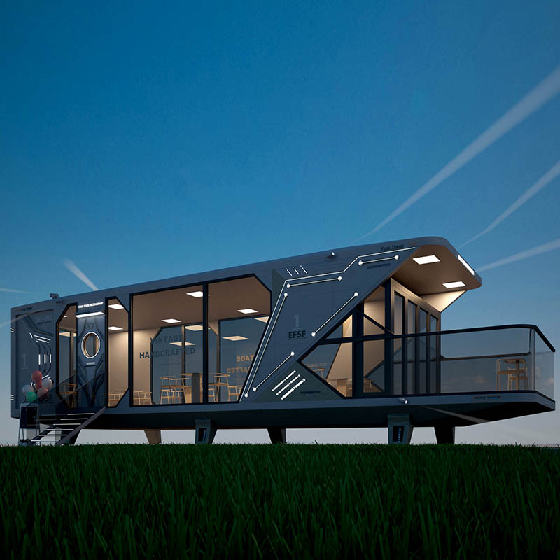 Luxury Space Capsule -mobiilitoimisto